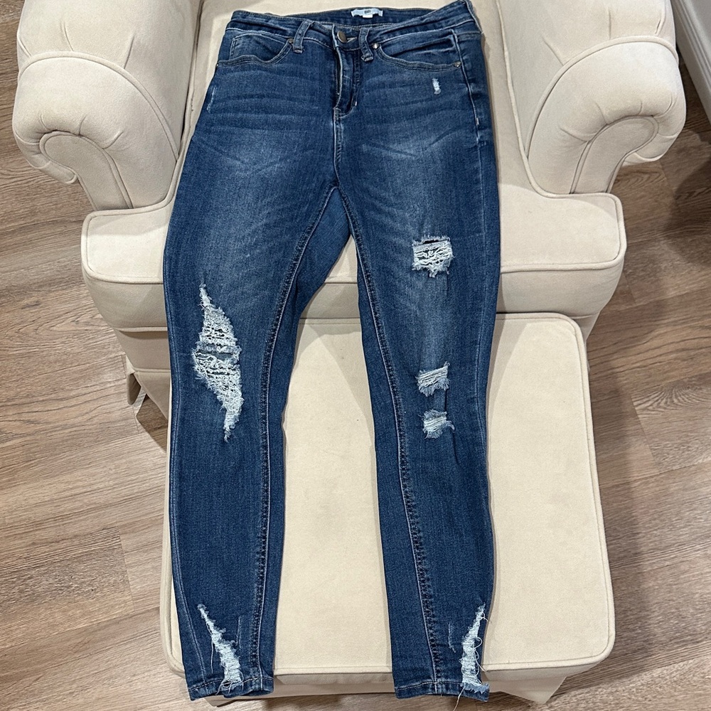 BP Distressed Skinny Jeans